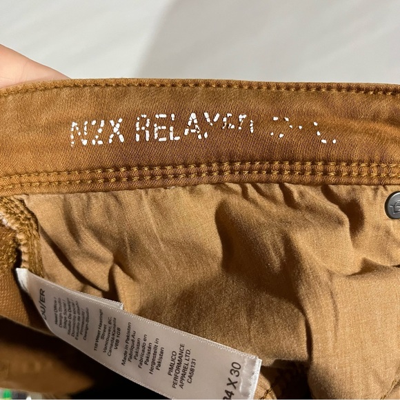 DU/ER Men's N2X Relaxed Fit Mustard Pants 34/30 - Picture 9 of 12